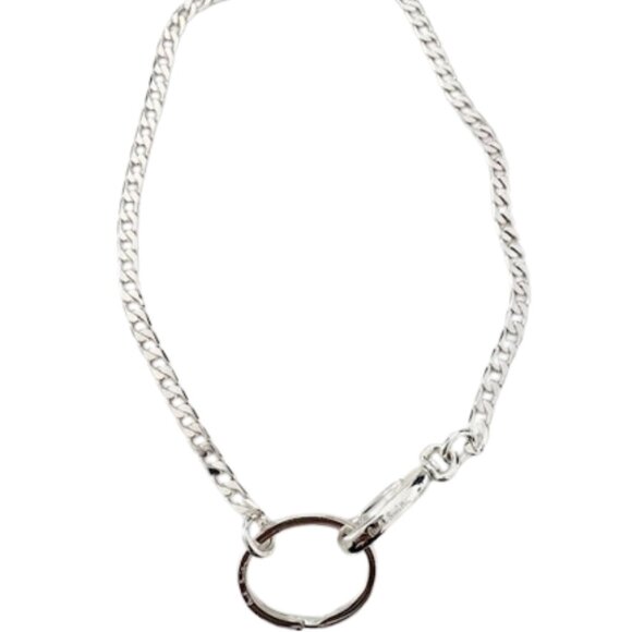 Paul Smith Men's Silver Chain Necklace 18